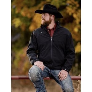Wyoming Traders | Colter Soft‎ Shell Jacket Black